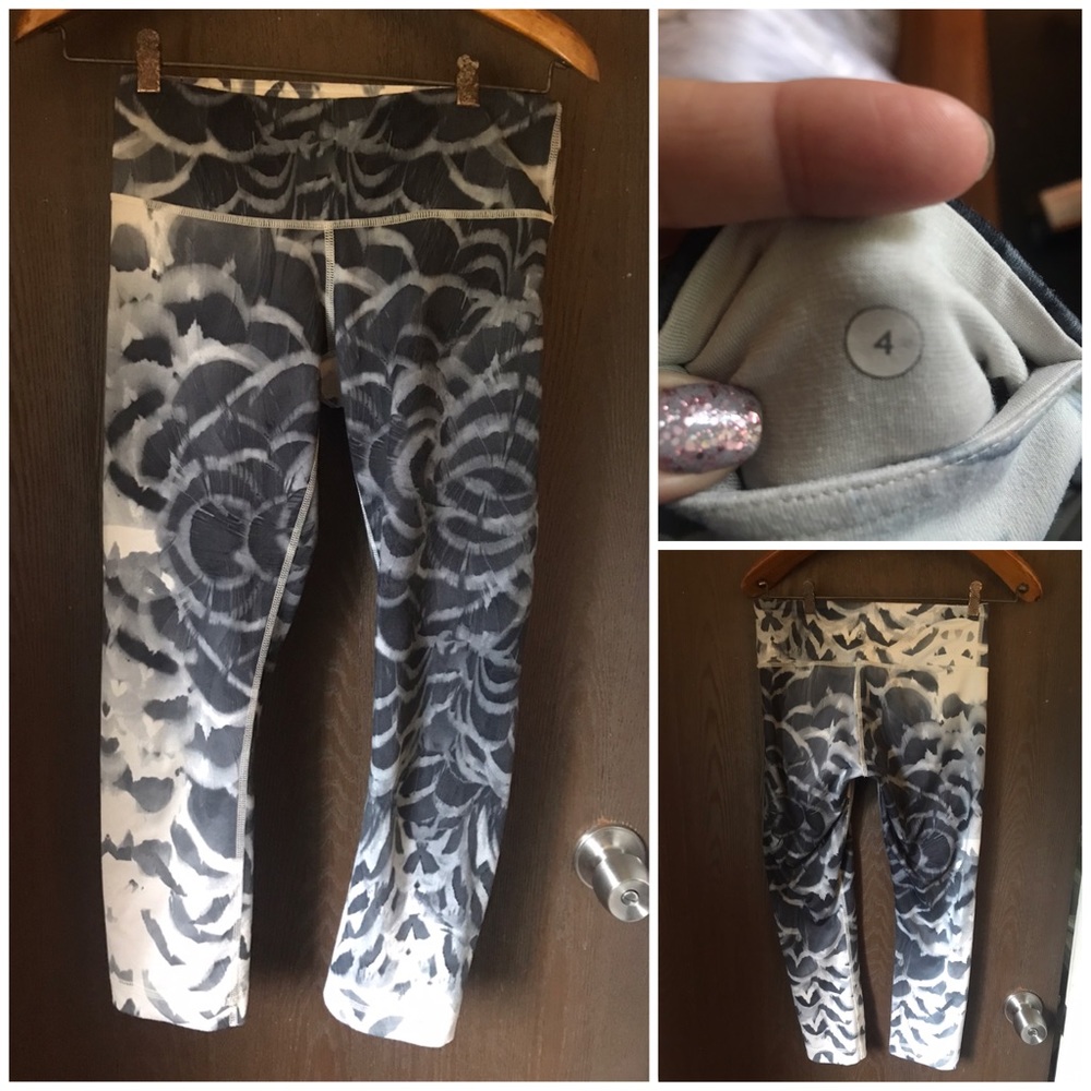 Lululemon Wunder under crop pants VGC